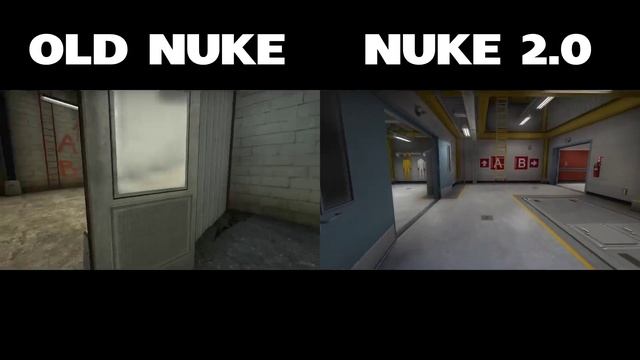OLD NUKE Vs NUKE 2.0 Comparison | New Nuke - CS:GO Operation Wildfire