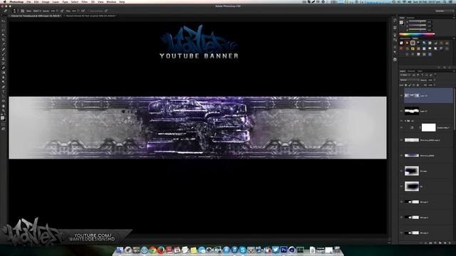 Speed Art: 'SoaR Sniping Channel Art + PSD' (Photoshop CS6) смотреть онлайн