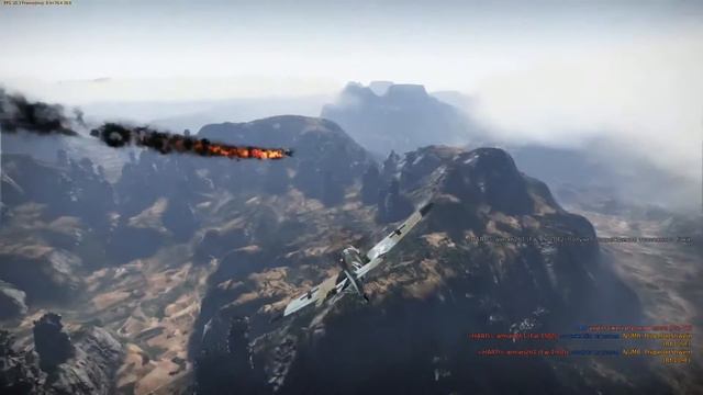 War Thunder - Flight model bf-109 (1.35) смотреть онлайн