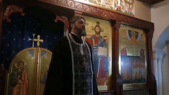 14.03.2021. Слово протоиерея Валерия Волощука на вечерне с чином прощения. Благословение на пост смотреть онлайн