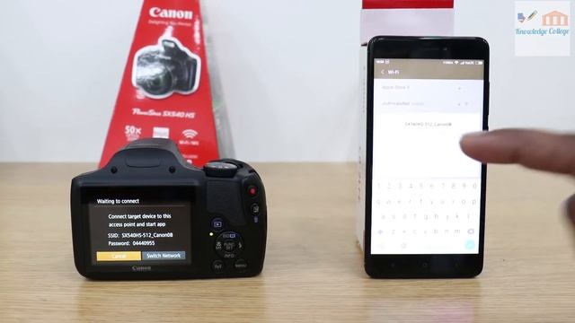 Canon SX 540 WIFI setting and Function. смотреть онлайн
