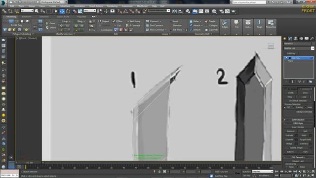 3D Max KF - №1 Моделирование, приемы и настройки. смотреть онлайн