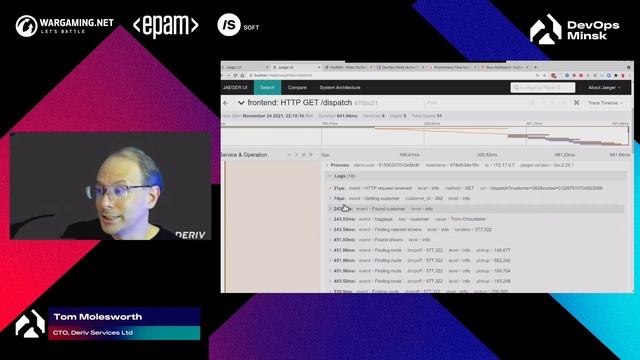 Observability: monitoring, measuring and tracing | Tom Molesworth смотреть онлайн