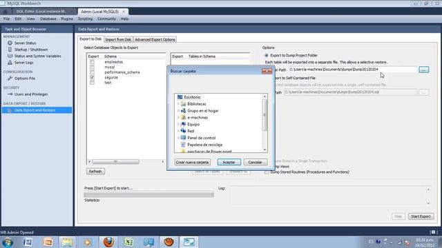 Respaldo con MySqlDump смотреть онлайн