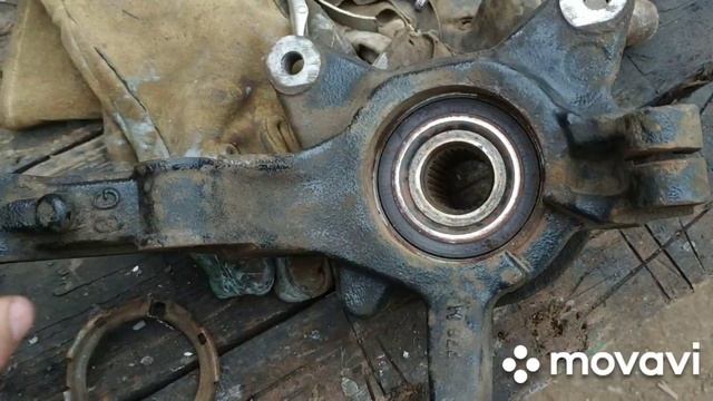 Заміна ступічного підшипника Рено кенго2 Replacing the hub bearing Renault kangoo2 смотреть онлайн