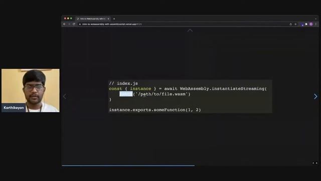 Intro to WebAssembly with AssemblyScript by Karthikeyan Ranasthala смотреть онлайн