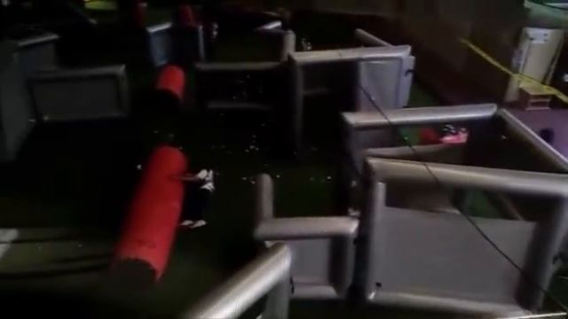 Тактические надувные укрытия для лазертага, пейнтбола и ребола Airbunker в Испании смотреть онлайн