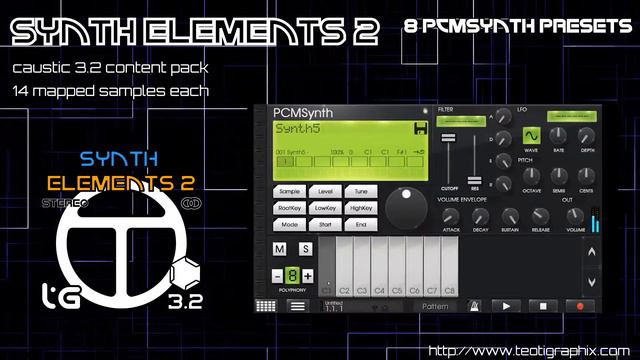 Caustic 3.2 Synth Elements Pack 2 смотреть онлайн