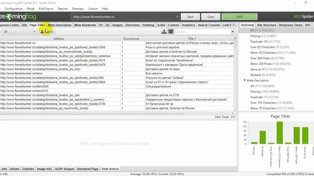 Screaming Frog SEO Spider - SEO аудит сайта за 10 минут. Как пользоваться? смотреть онлайн
