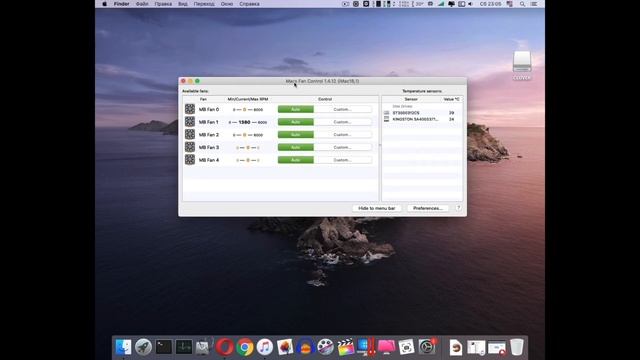 Macs Fan Control-управление кулером процессора в macOS! смотреть онлайн