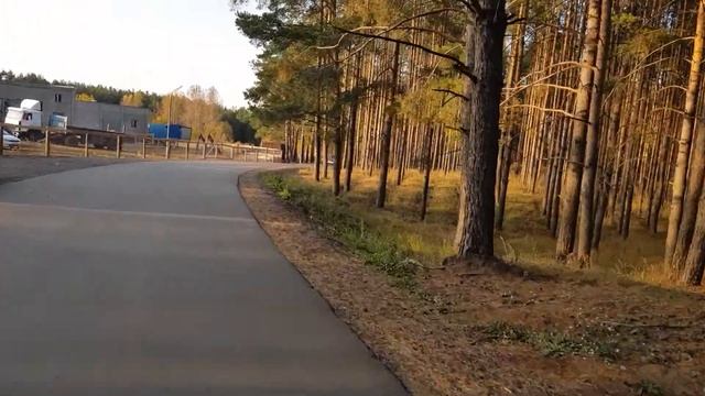 Набережные Челны. Спуск на Моноколесе к реке Кама смотреть онлайн