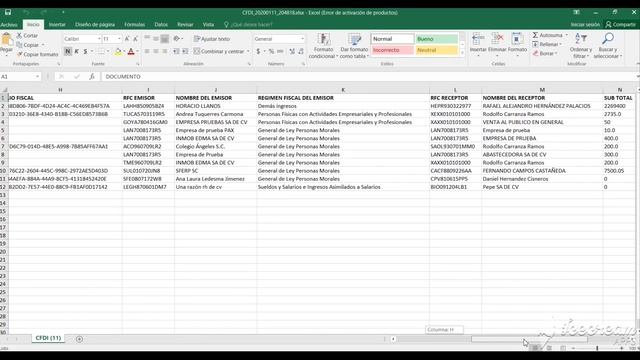 Importar Archivos XML Del CFDI a Excel смотреть онлайн