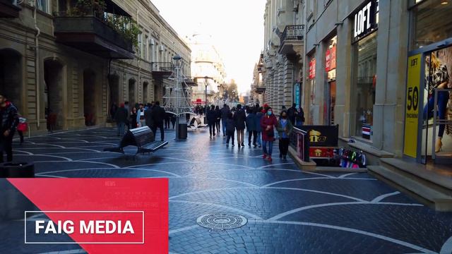 Баку Улица Низами (торговая) бывший кинотеатр Ветен И хорошие настроение смотреть онлайн