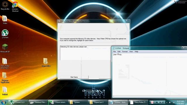 [Help] Harry Potter And The Sorcerers Stone Game ERROR [Help] смотреть онлайн