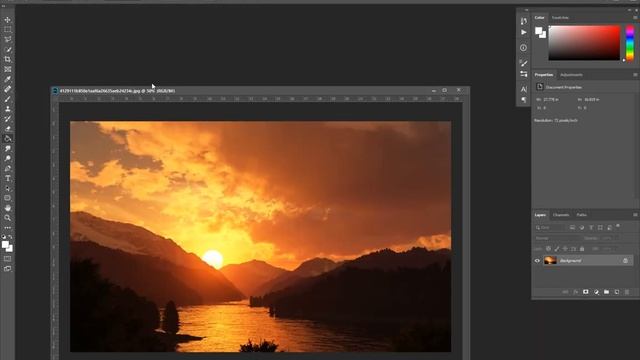Photoshop tutorial #01 in Sinhala (open and crop tool) смотреть онлайн