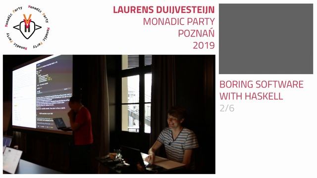 Laurens Duijvesteijn - Boring software with Haskell 2/6 смотреть онлайн
