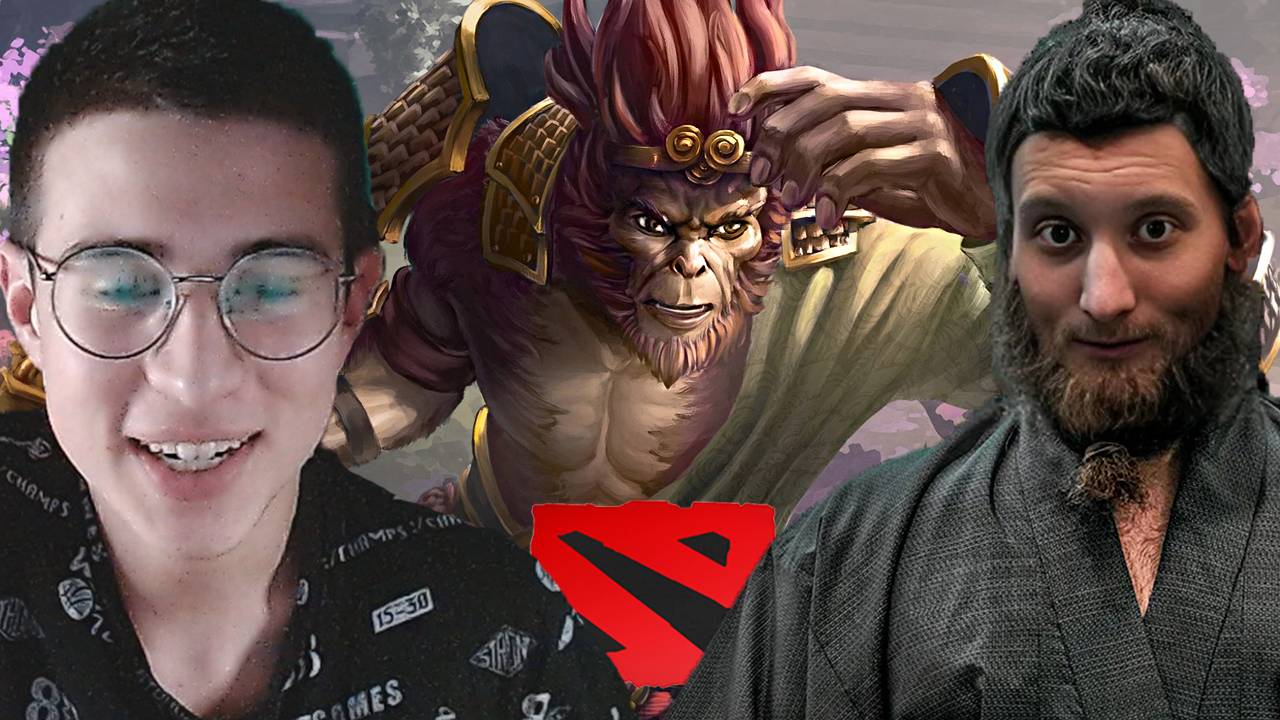 МАКАКА В ДОТЕ 2 | MONKEY KING DOTA 2 С БРАТОМ