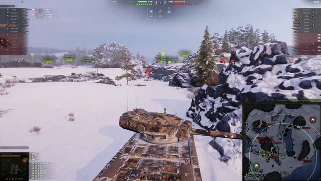 T30 - КОГДА ЕМУ ВЕЗЕТ А ТЕБЕ НЕТ! ГИГАНТСКИЙ УРОН ПОКАЗАЛ ДАННЫЙ БОЕЦ В ЭТОМ ПОЕДИНКЕ И ПТ ПОЗИЦИИ!