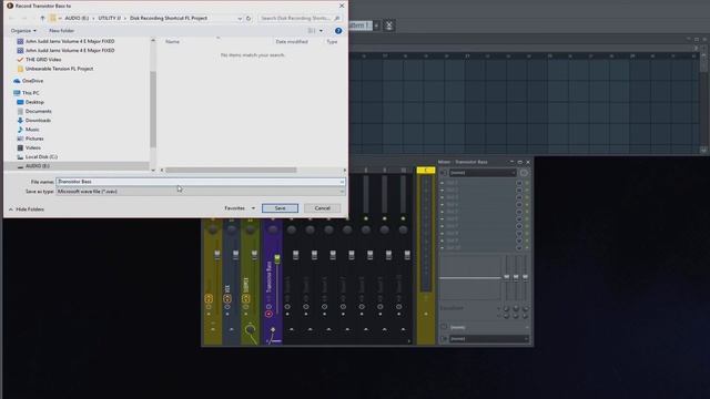 Disk Recording/Render To WAV In FL Studio 20 смотреть онлайн