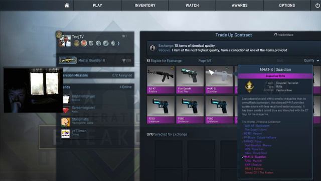 P90 Asiimov Factory New From Trade-Up Contract смотреть онлайн