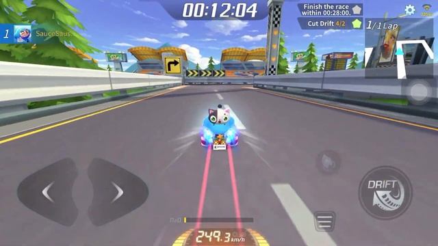 KartRider Rush+ How to cut drift смотреть онлайн