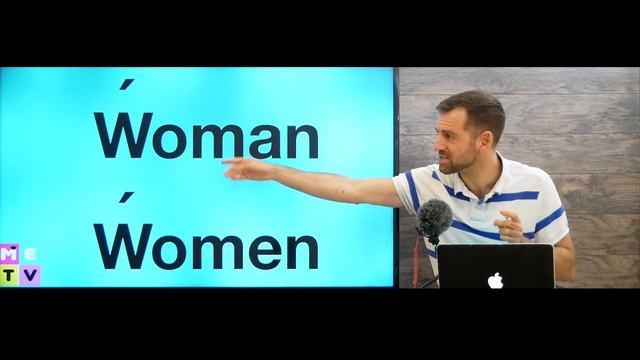 How to Pronounce WOMAN and WOMEN смотреть онлайн