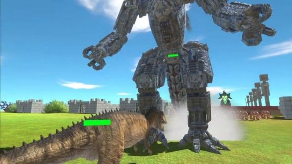 Godzilla Infinity War - ALL Dinosaurs VS Godzilla Evolution