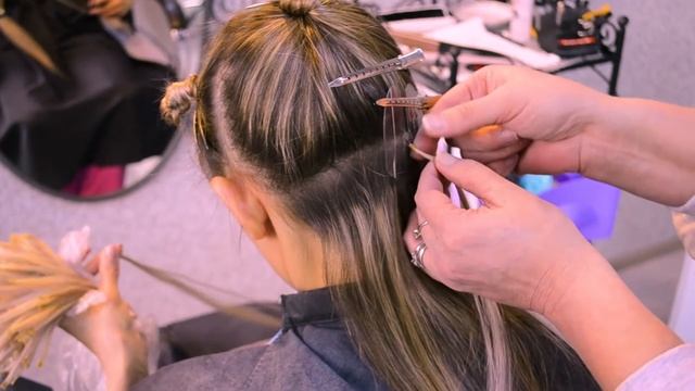 Микрокапсульное Наращивание Волос | Обучение Наращиванию смотреть онлайн