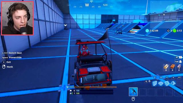 EXTREME CARS vs RUNNERS! - Fortnite Battle Royale смотреть онлайн