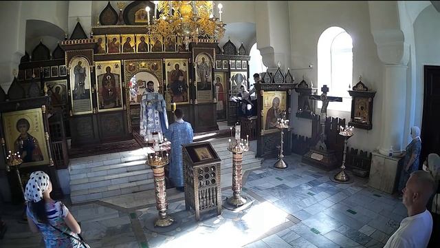 05.08.2021 Почаевской иконы Божией Матери. Мчч. Трофима, Феофила и иже с ними. Часы. Литургия. смотреть онлайн