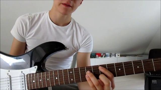 Hit That - The Offspring (GUITAR TUTORIAL/LESSON#68) смотреть онлайн
