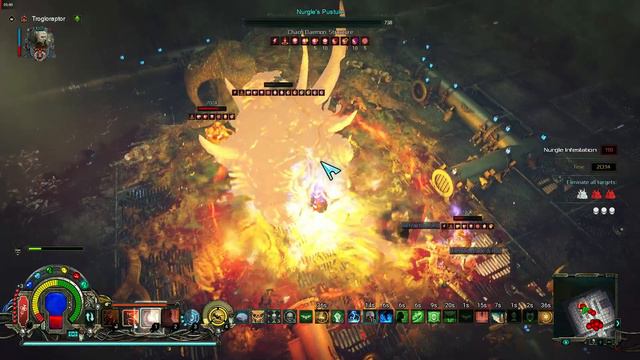 Warhammer 40,000 Inquisitor - Martyr (Sororitas) Test Build:Shock Wave+Hand Flamer Brazier