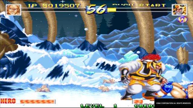 ACA NEOGEO WORLD HEROES PERFECT Muscle Power playthrough смотреть онлайн
