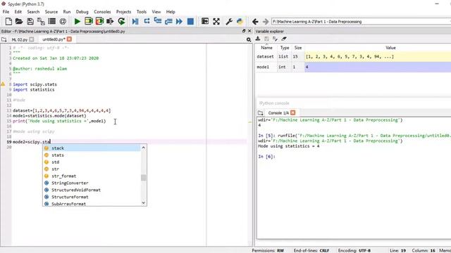 3. Data Science (Bangla) || Mode using Python || Statistics and Probability using Python смотреть онлайн