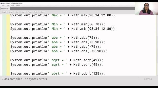 Blue Java class 7| Methods of Math Class | Blue Java Tutorial for Math Functions смотреть онлайн