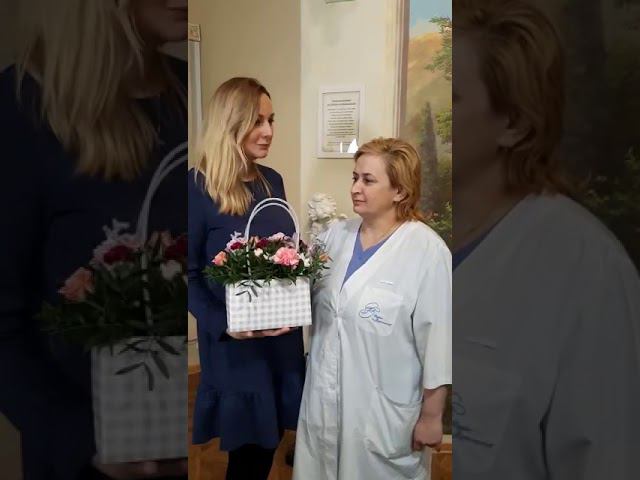 Трогательная выписка мамы и малыша - врач Стогова Роза Владимировна, мама Виктория, сынок Лев смотреть онлайн