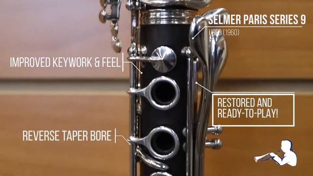 Selmer Paris Series 9 Bb Clarinet (Used) For Sale! смотреть онлайн