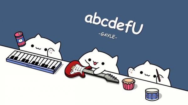 Bongo Cat - abcdefu |️ GAYLE ⚠️!ONE HOUR!⚠️