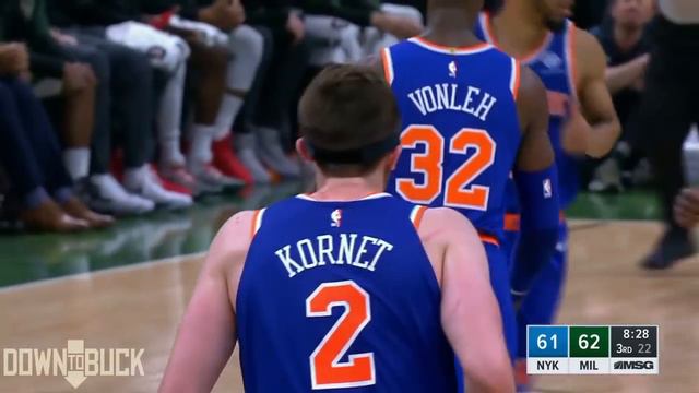 Luke Kornet Career High 23 Points/7 Threes Full Highlights (12/27/2018) смотреть онлайн