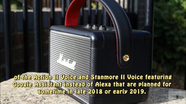 Marshall Announces The Kilburn II and Alexa Powered Action II Voice and Stanmore II Voice смотреть онлайн
