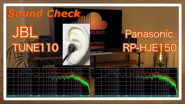 JBL TUNE110 vs Panasonic RP-HJE150 [IEMs In-Ear headphones Sound Comparison イヤホン音比較] смотреть онлайн