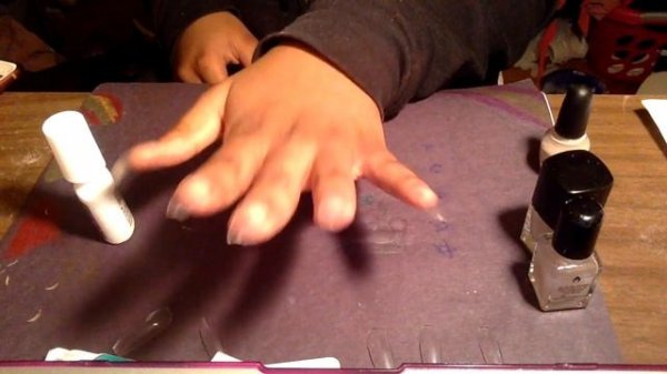 DIY nail shop nails :P