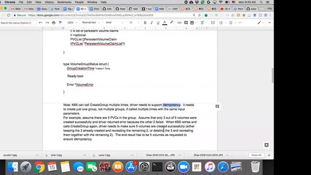 Kubernetes SIG Storage - Volume Snapshot Workgroup 20181015