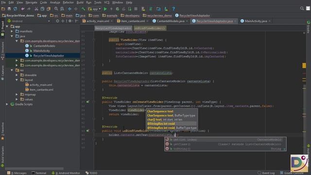Listar datos con RecyclerView y CardView (2) смотреть онлайн