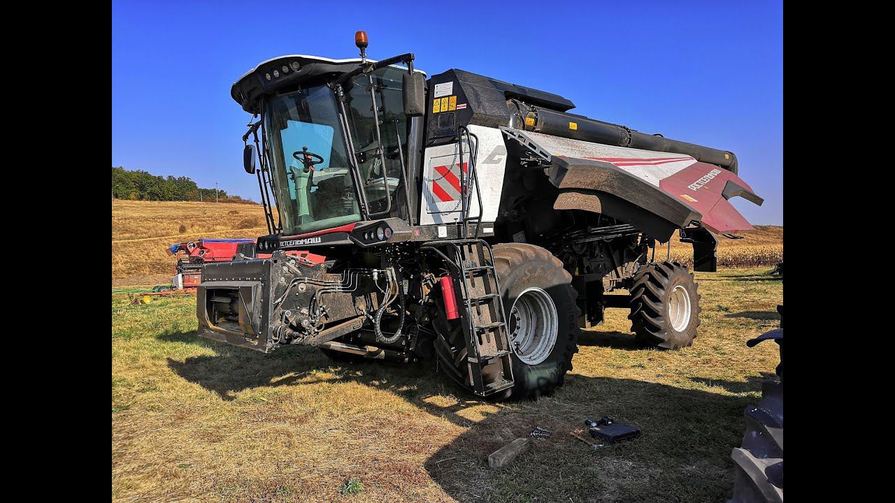 Торум 785. Подготовка к уборке кукурузы и небольшие доработки машины. смотреть онлайн