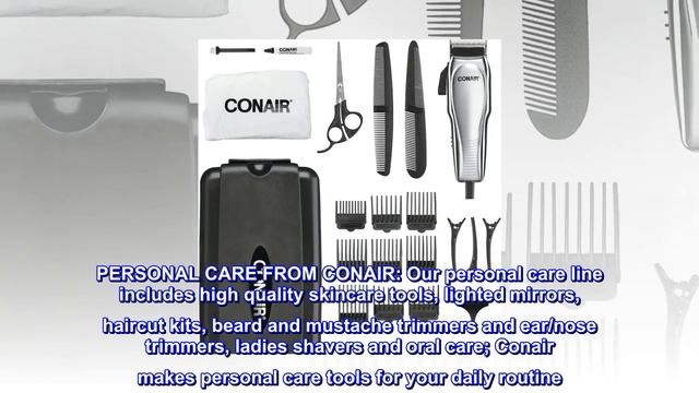 Conair Custom Cut 21-piece Hair Clipper смотреть онлайн