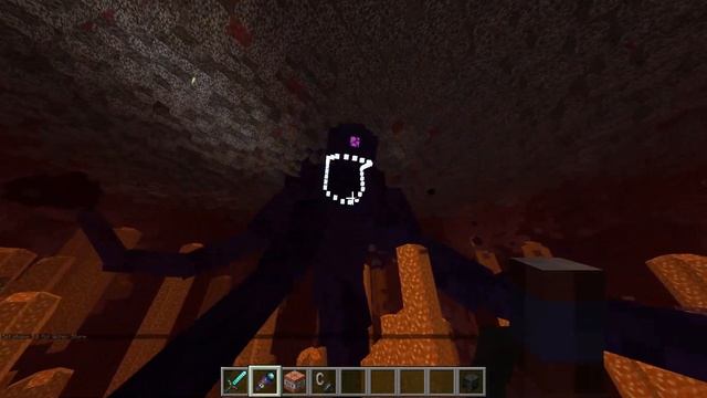 What If The Wither Storm Goes To Nether World In Minecraft! #Minecraft #WitherStorm #NetherWorld