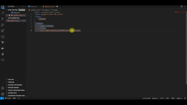 Effortless Deployment: Host a Static Website on Google Cloud Storage with GitLab CI/CD Pipeline смотреть онлайн