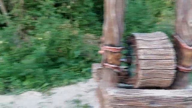 Домик бабы яги, изготовление каркаса. смотреть онлайн