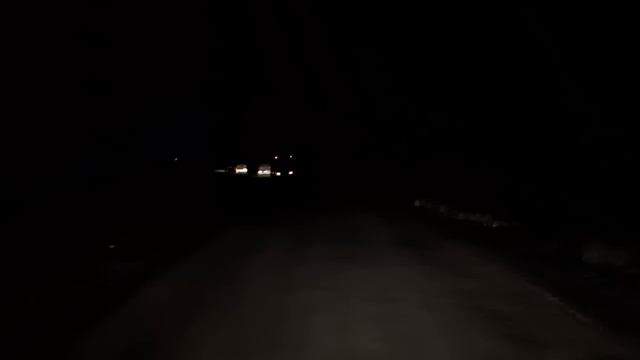 Трасса М5  Ночной переход Уральских Гор 